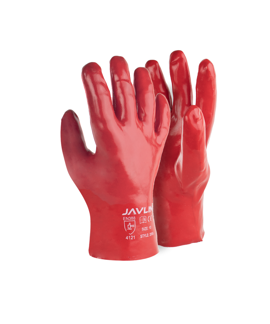 Javlin PVC Medium Weight Gloves - 27cm