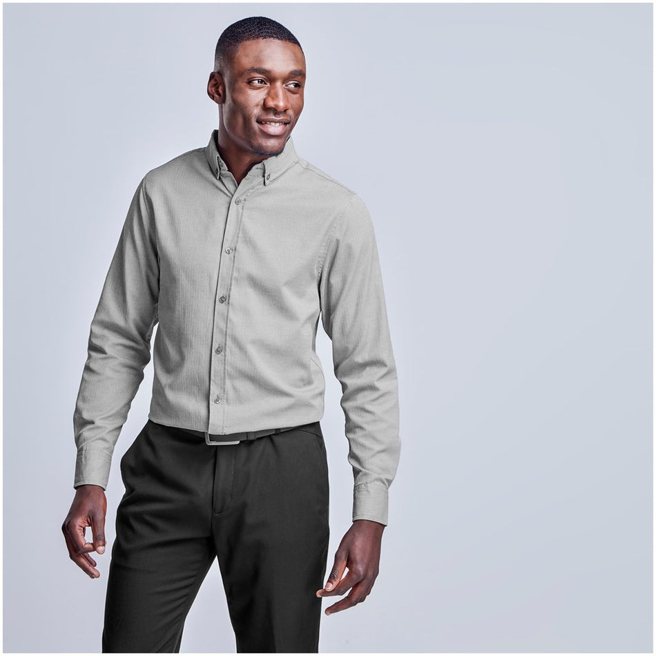 Mens Long Sleeve Nottingham Shirt-1