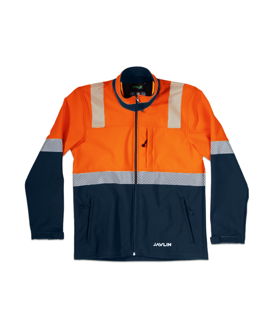 Javlin Hi Vis Two Tone Utility Softshell Jacket