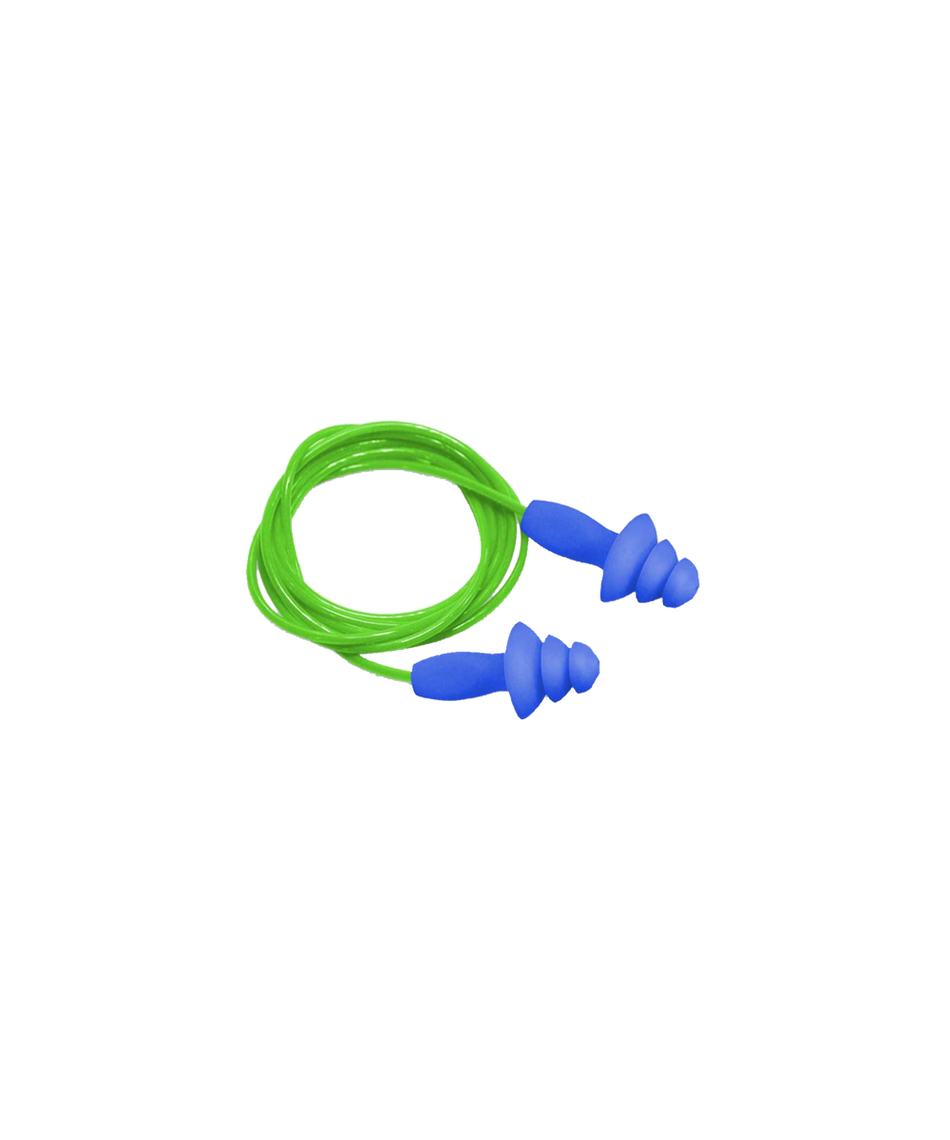 Javlin Reusable Blue Corded Ear Plugs