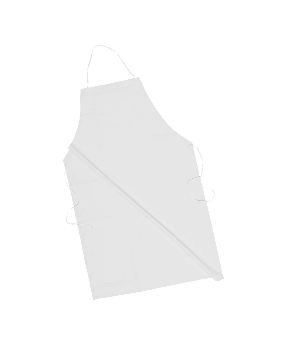 Javlin White PVC Butchers Apron