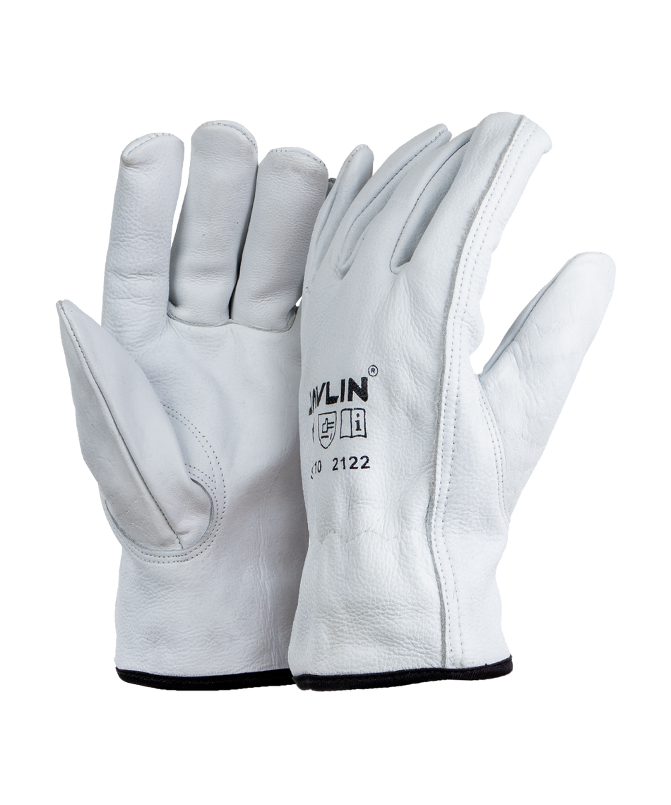 Javlin Full Grain White Cowhide Gloves