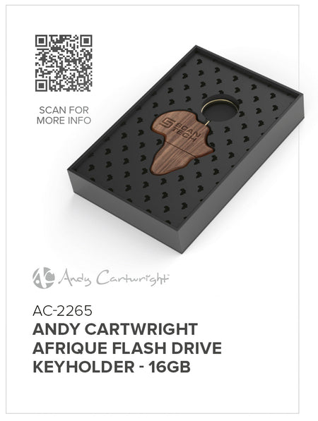 Andy Cartwright Afrique Flash Drive Keyholder - 16GB-6