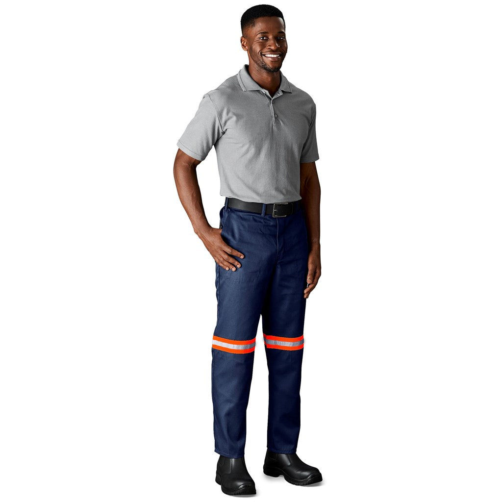 Trade Polycotton Pants - Reflective Legs - Orange Tape-3