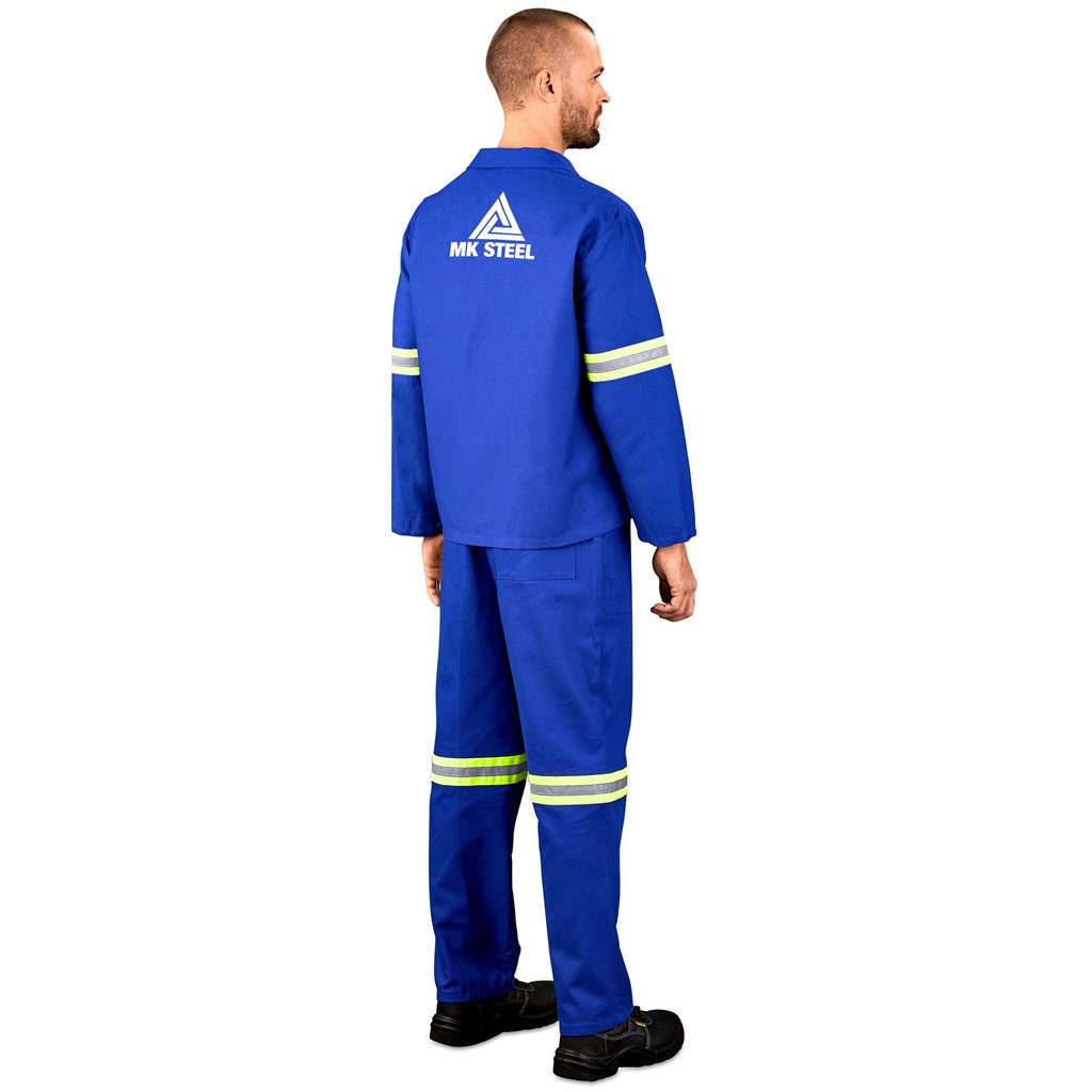 Technician 100% Cotton Conti Suit - Reflective Arms & Legs - Yellow Tape-6