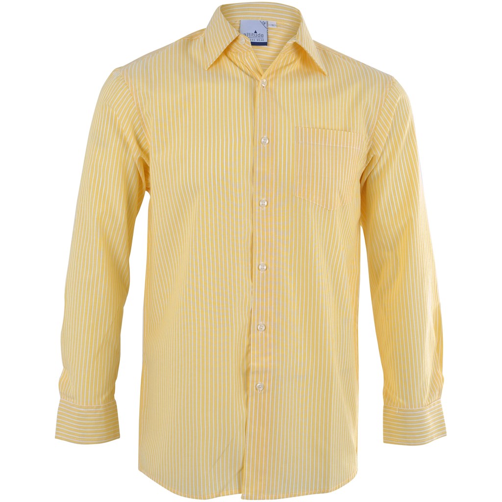 Drew Long Sleeve Shirt - Yellow-0