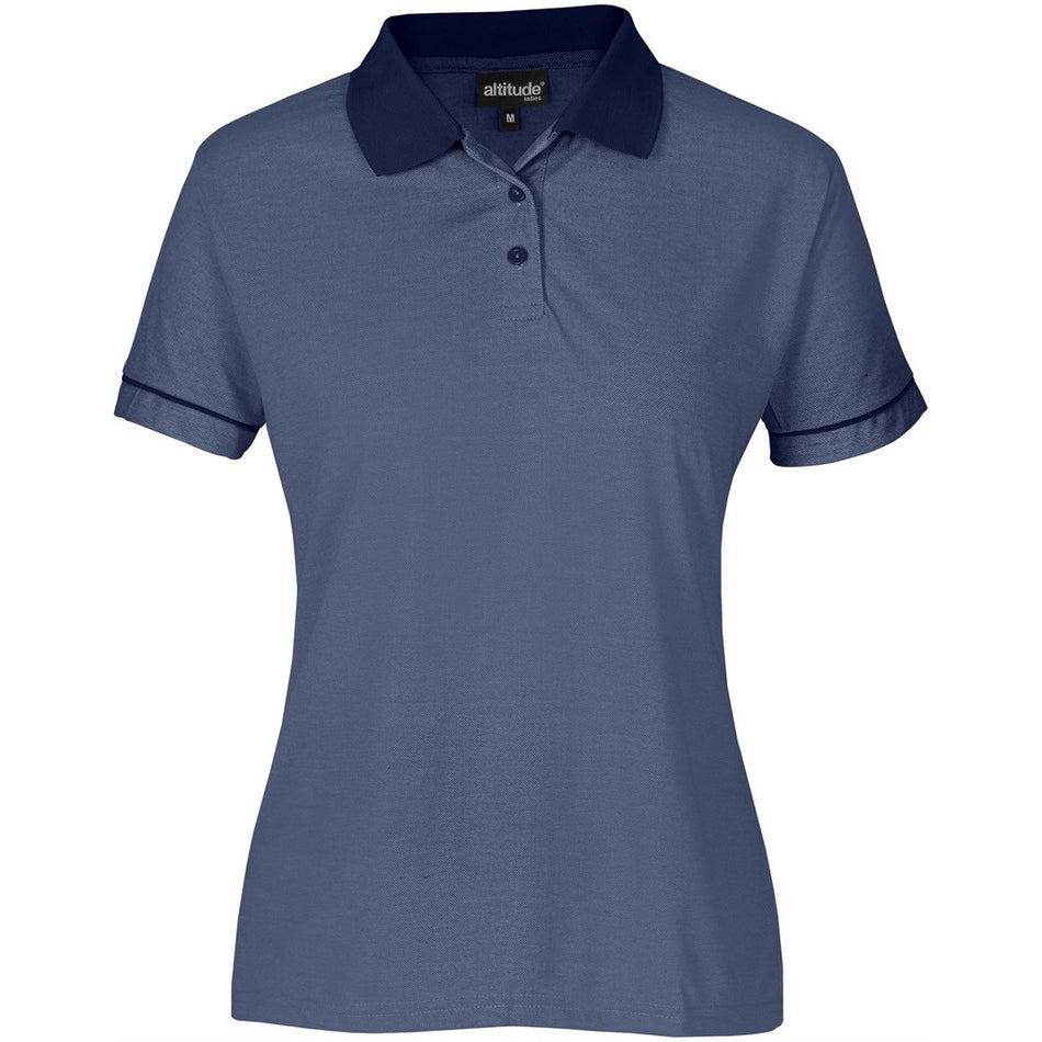 Ladies Verge Golf Shirt - Navy-0