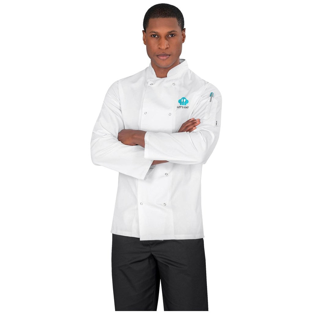 Unisex Long Sleeve Zest Chef Jacket-9