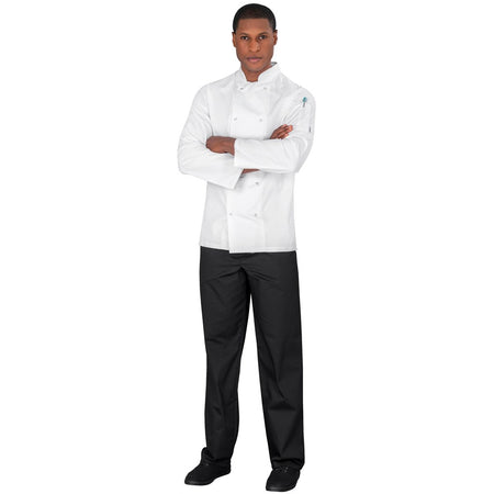 Unisex Long Sleeve Zest Chef Jacket-8