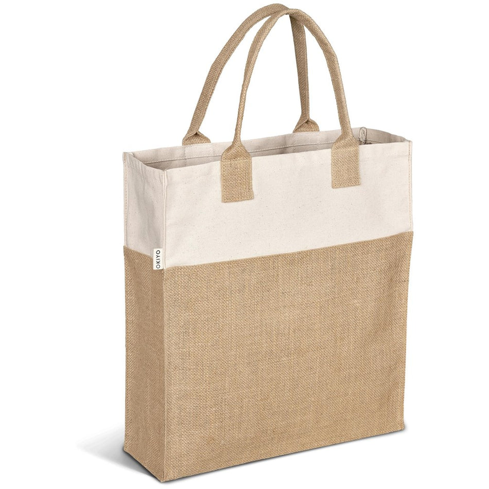 Okiyo Atsui Jute & Cotton Tote-1