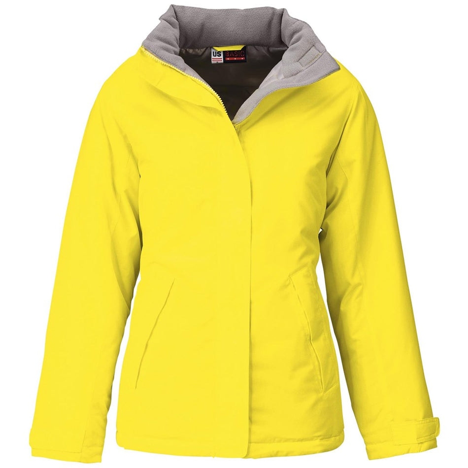 Ladies Hastings Parka - Yellow-0