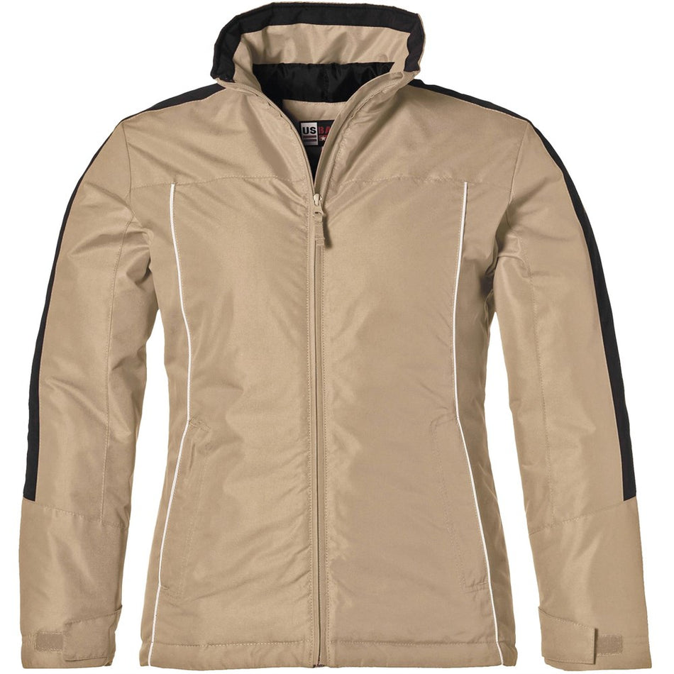 Ladies Calibri Winter Jacket - Khaki-0