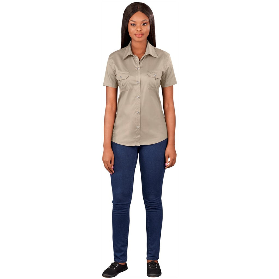 Ladies Short Sleeve Wildstone Shirt-1