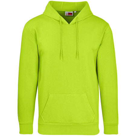 Mens Omega Hooded Sweater - Lime-0