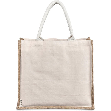 Okiyo Chinsai Maxi Jute & Cotton Tote-2