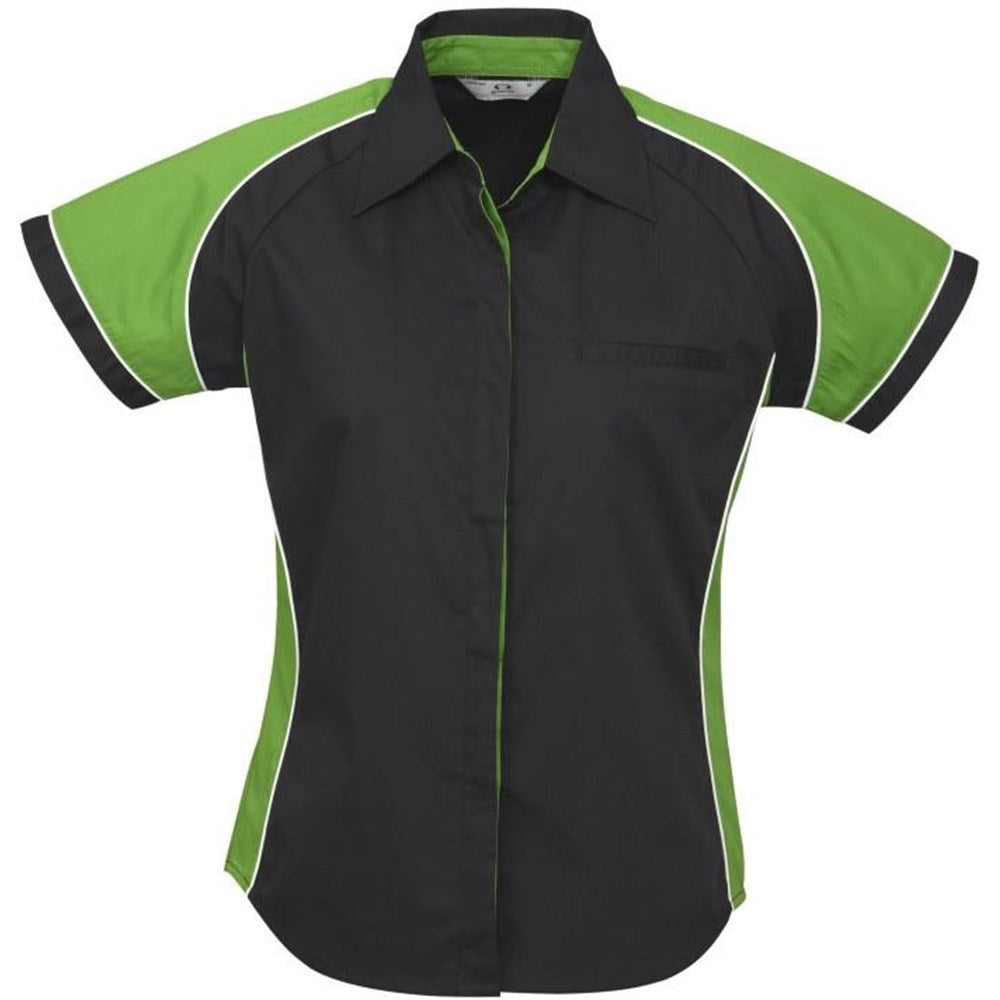 Ladies Nitro Pitt Shirt - Lime-0