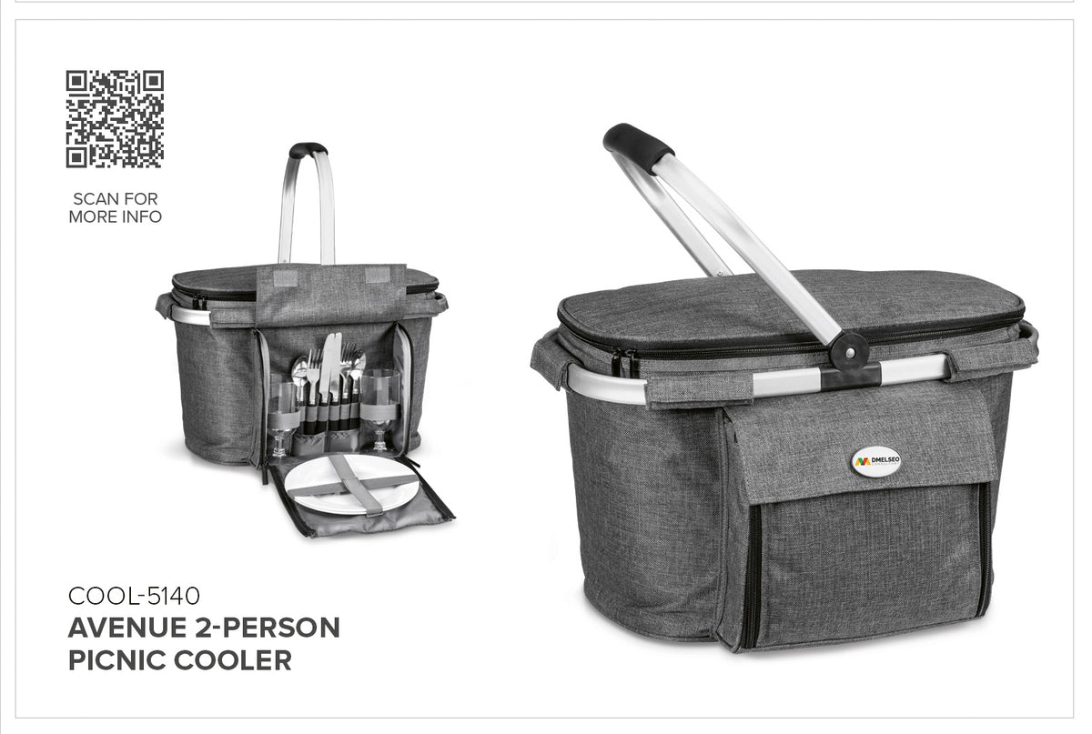 Avenue 2 Person Picnic Cooler-9