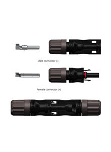 Tlian T4-PC-1 Connector 1500V for Canadian Solar modules - Pair male and female-0