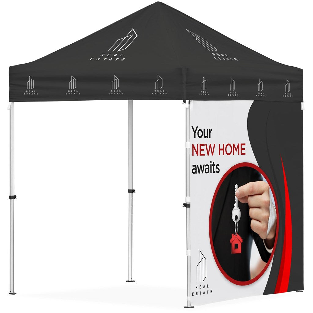 Ovation Sublimated Gazebo 2m X 2m Petite Frame - 1 Full Wall Skin-2