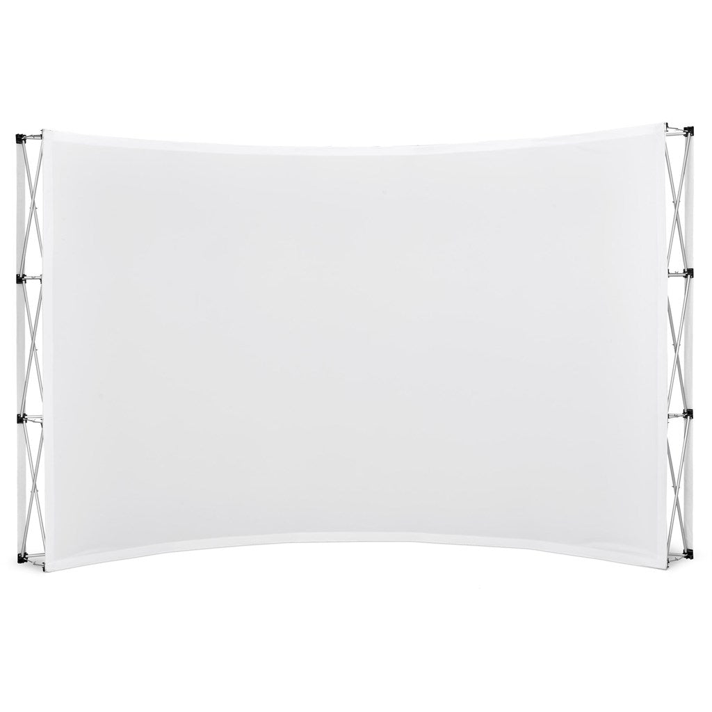 Legend Curved Banner Wall 3.5m x 2.25m-2