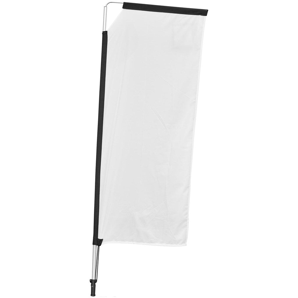 Legend 2M Sublimated Telescopic Double-Sided Flying Banner - 1 complete unit-2