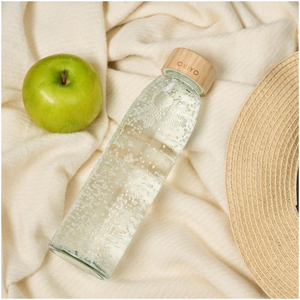 Okiyo Wabi-Sabi Glass Water Bottle - 500ml-11