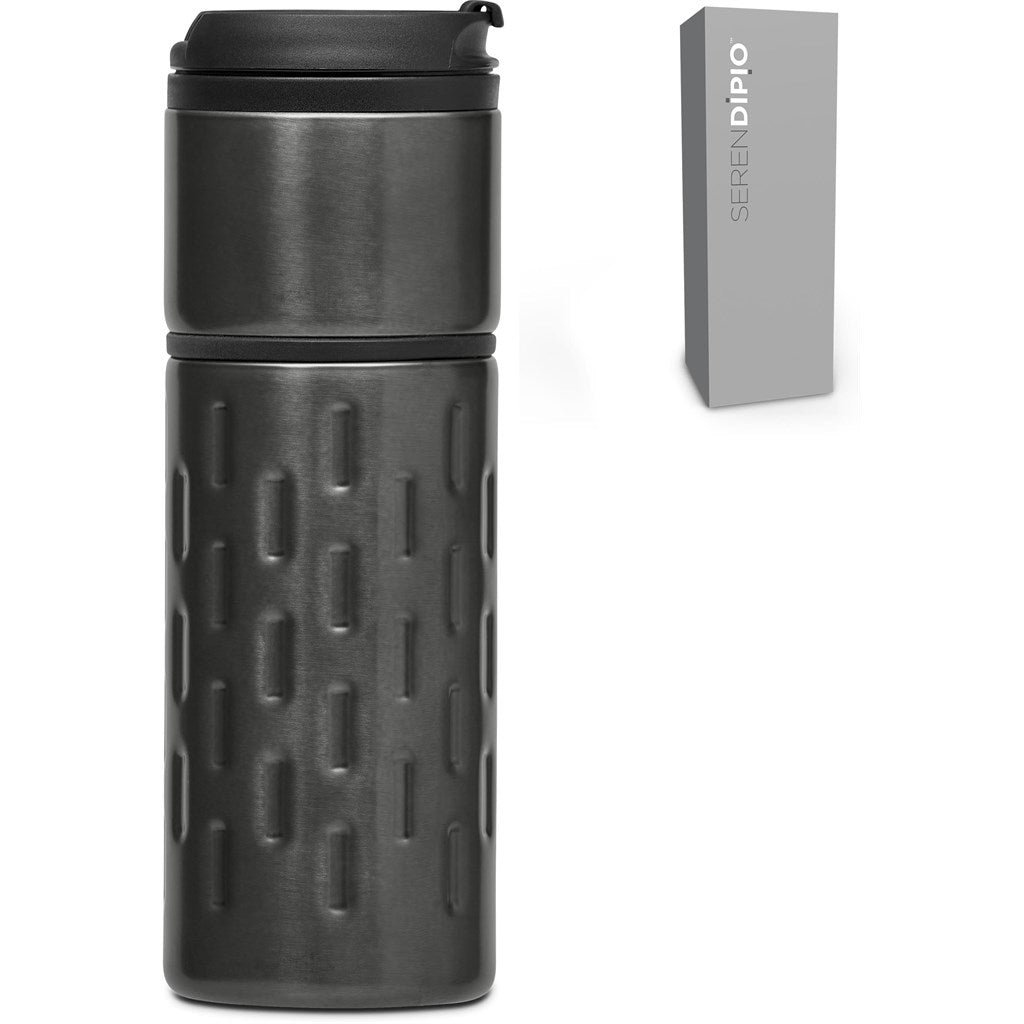 Serendipio Binary Stainless Steel & Plastic Double-Wall Tumbler - 450ml-5