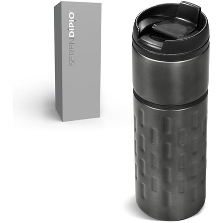 Serendipio Binary Stainless Steel & Plastic Double-Wall Tumbler - 450ml-9