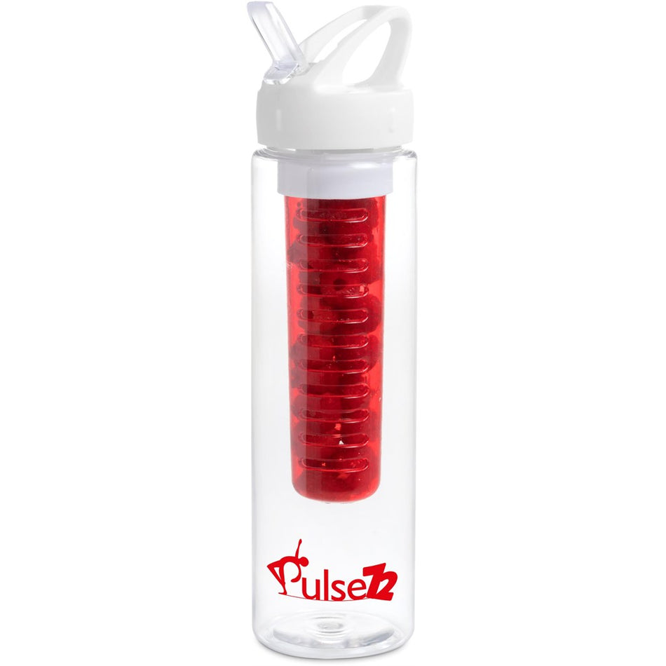 Zest Plastic Infuser Bottle - 750ml - Red-0