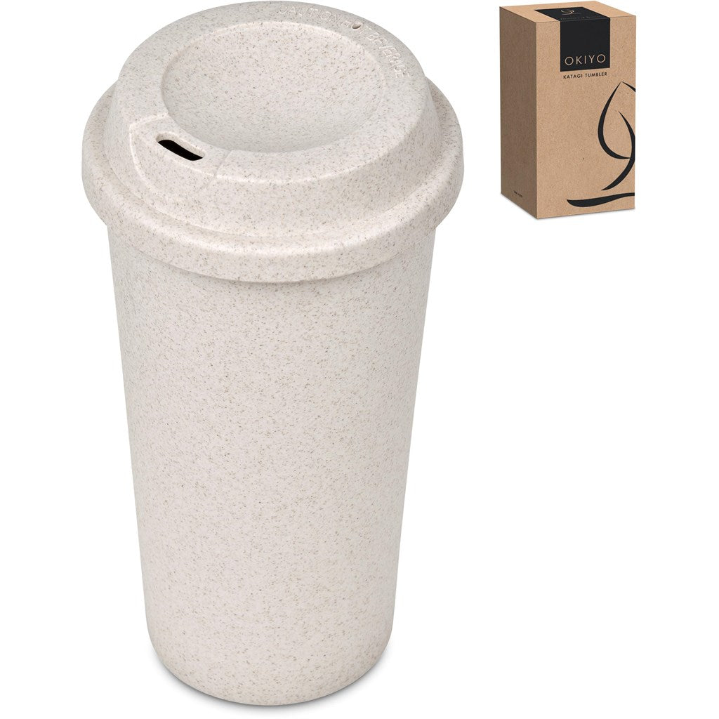 Okiyo Katagi Wheat Straw Double-Wall Tumbler – 450ml-6