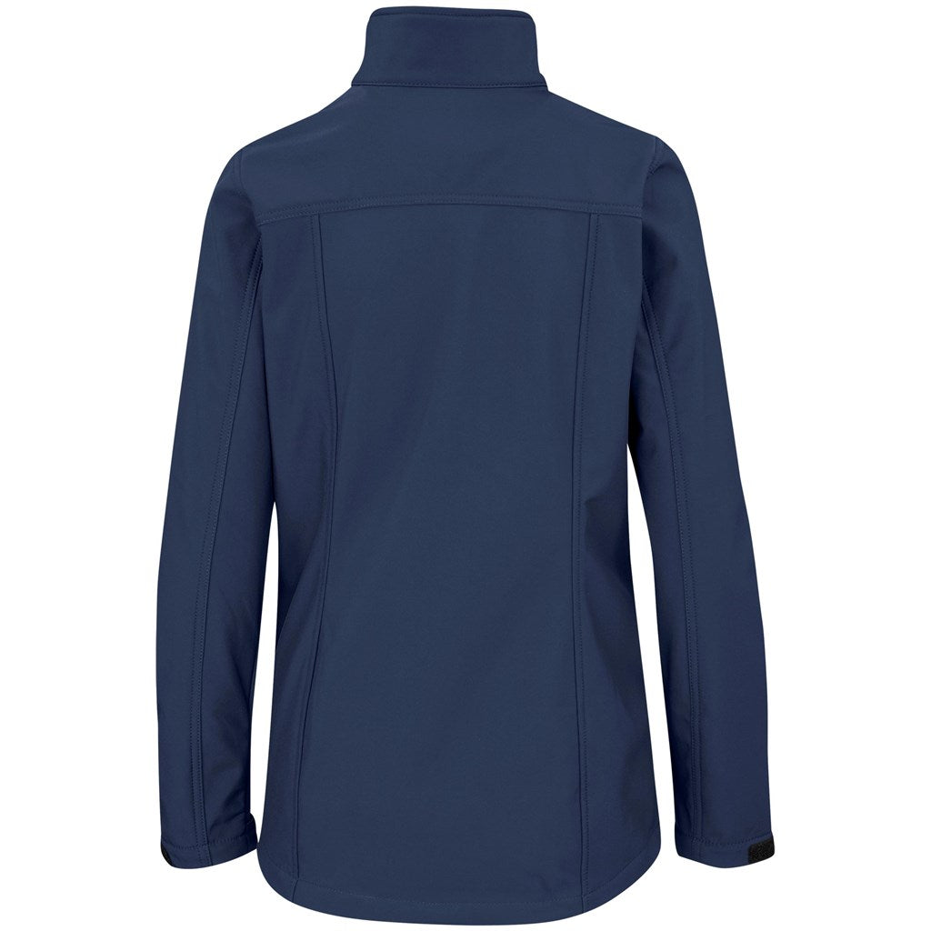 Ladies Maxson Softshell Jacket - Navy-3