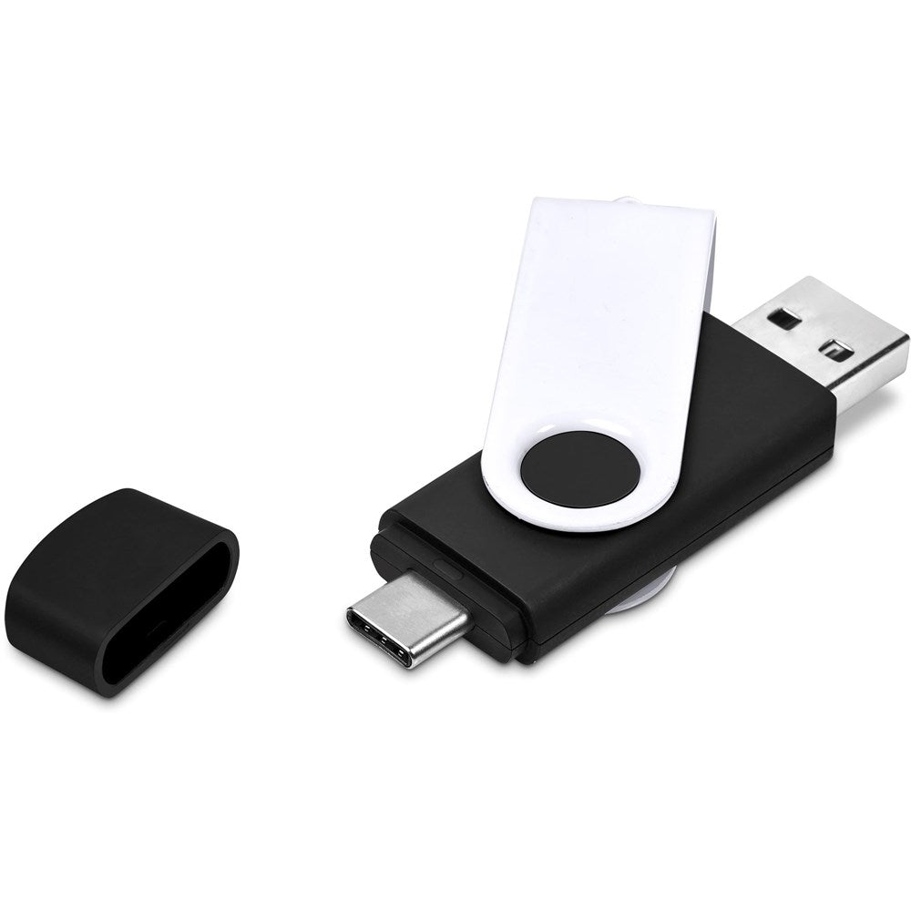 Shuffle Gyro Black Flash Drive – 8GB-22