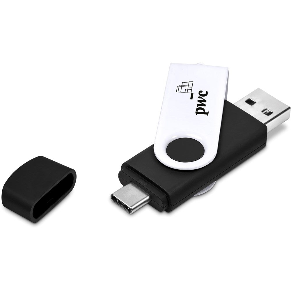 Shuffle Gyro Black Flash Drive – 8GB-21