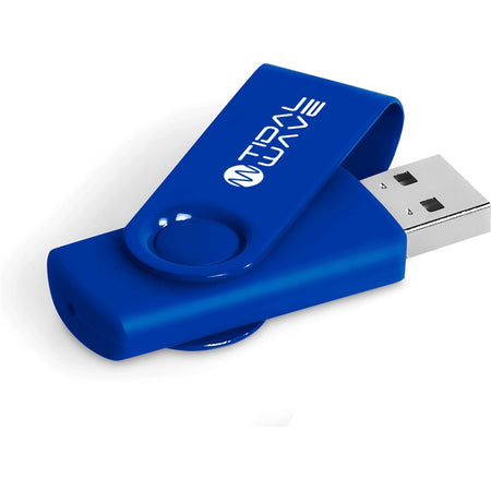 Axis Gyro Flash Drive - 16GB - Blue-0