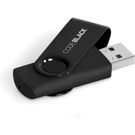 Axis Gyro Flash Drive - 8GB - Black-0