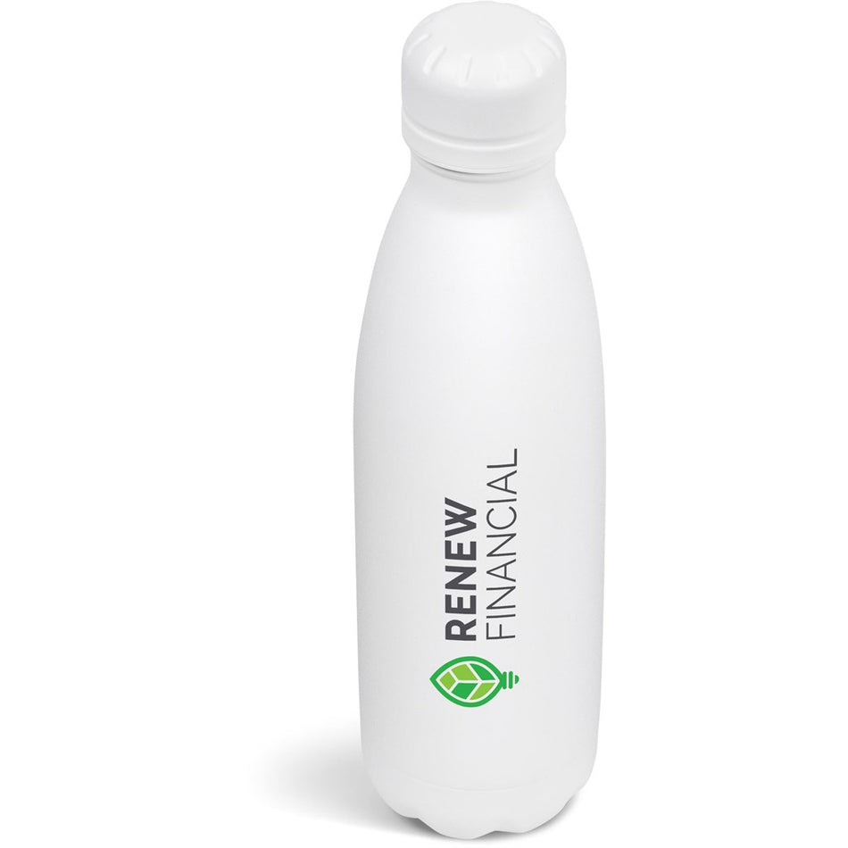 Kooshty Wahoo Vacuum Water Bottle - 500ML - Solid White-0