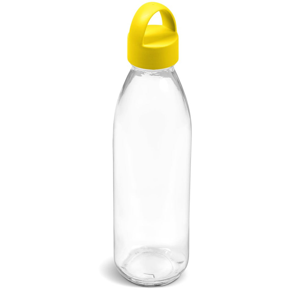 Kooshty Swing Glass Water Bottle - 650ml - Yellow-1