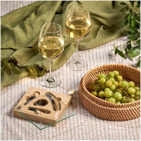 Okiyo Budonoki Bamboo Wine Accessories set-10