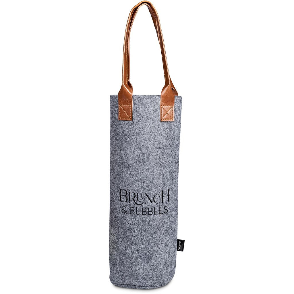 Okiyo Tahada RPET Felt Wine Tote-1