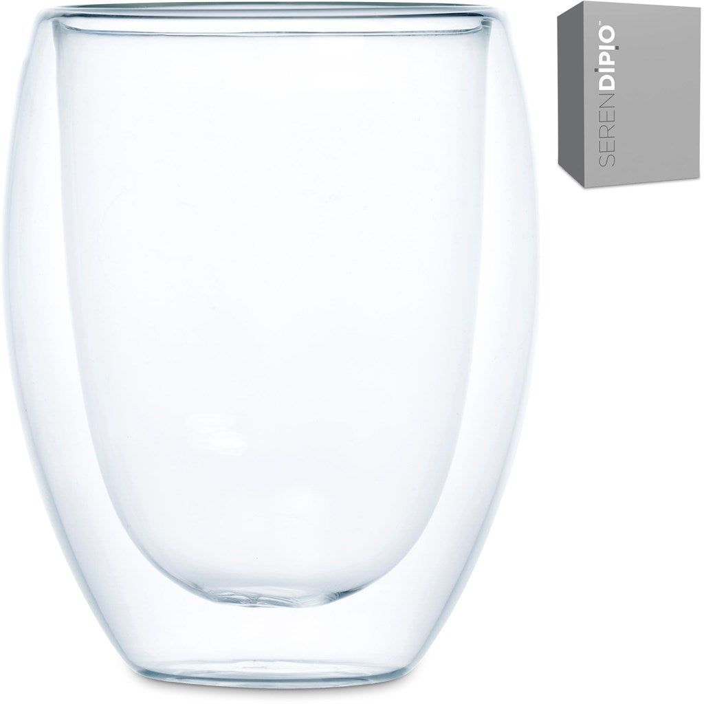 Serendipio Lorenzo Glass Double-Wall Cup - 350ml-6