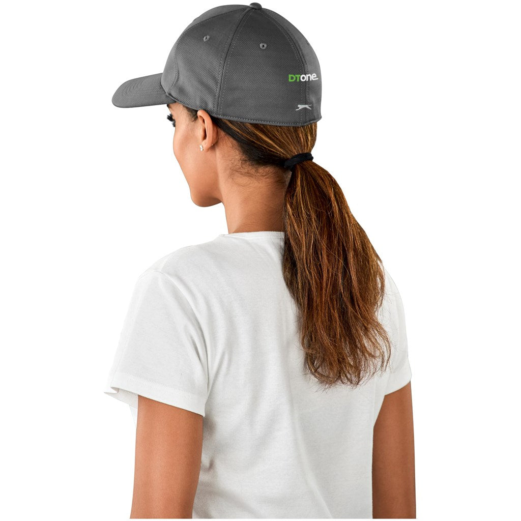 Ace 6 Panel Fitted Cap - Grey-1