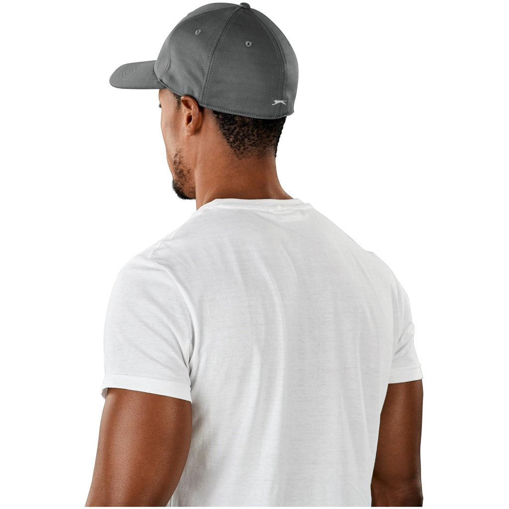 Ace 6 Panel Fitted Cap - Grey-4