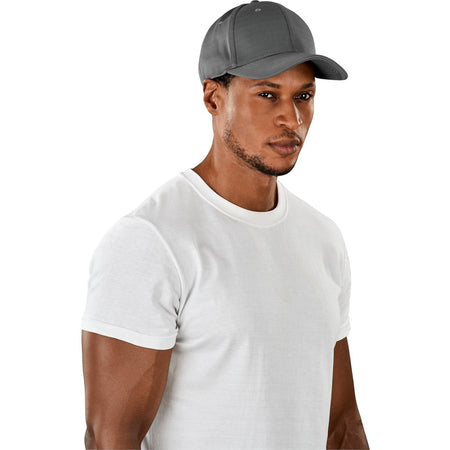 Ace 6 Panel Fitted Cap - Grey-7