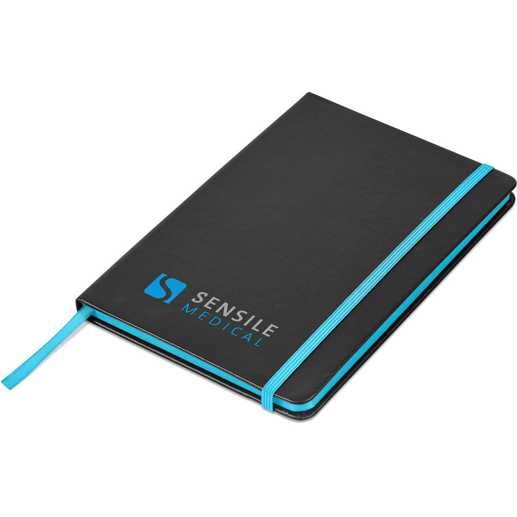 Altitude Colour-Edge A5 Hard Cover Notebook - Cyan-0