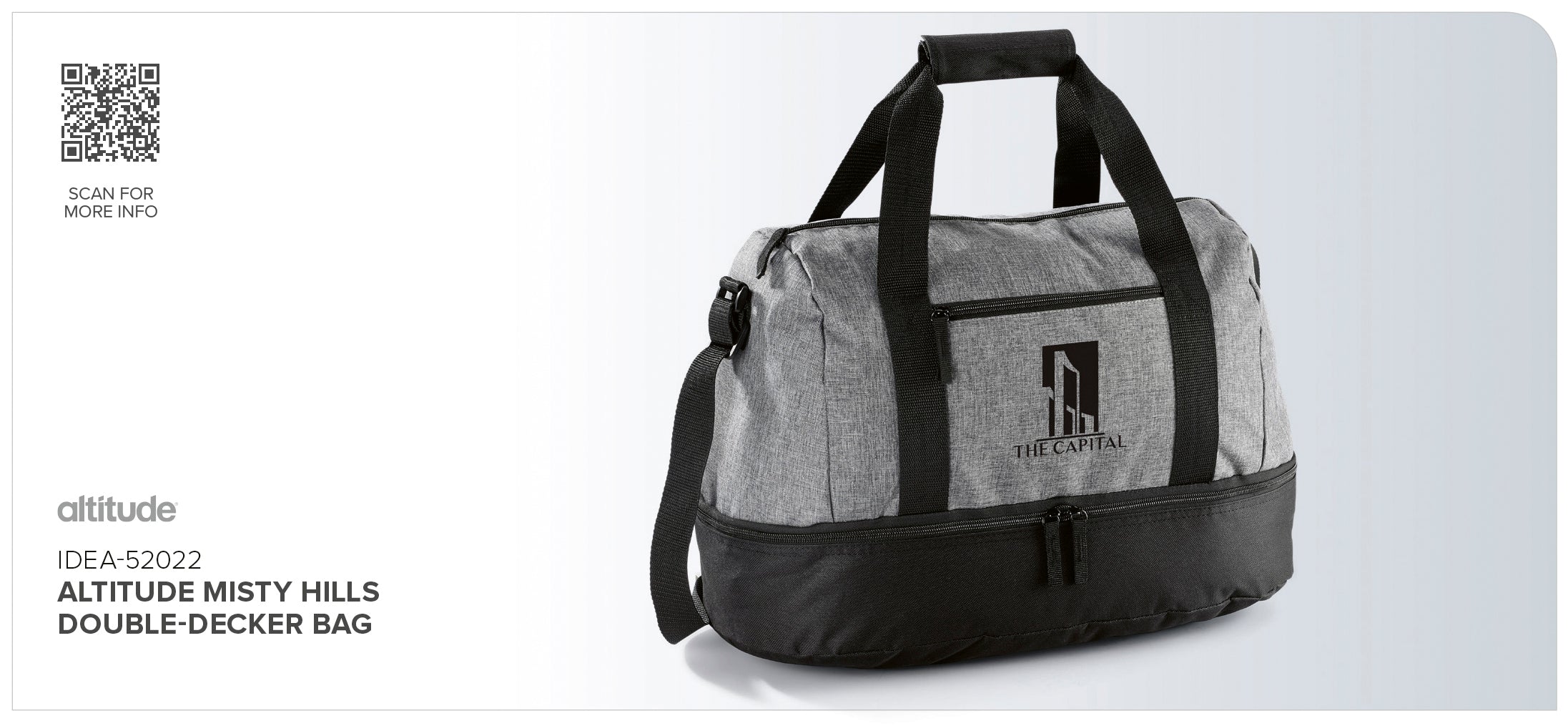 Altitude Misty Hills Double-Decker Bag-2