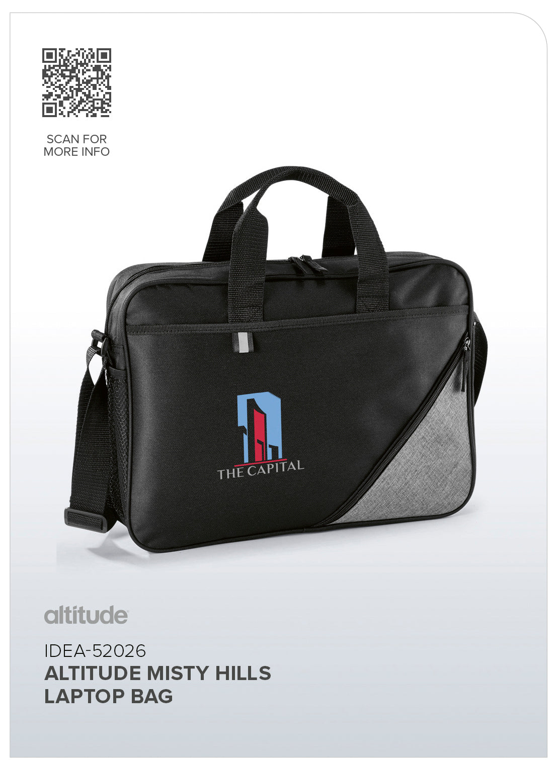 Altitude Misty Hills Laptop Bag-4