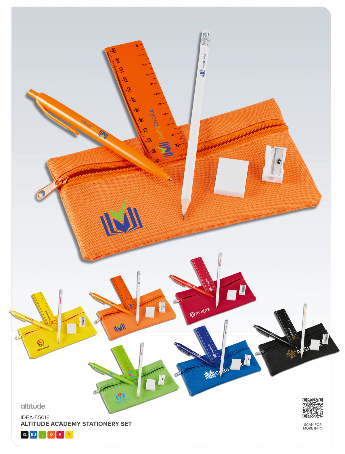 Altitude Academy Stationery Set-2