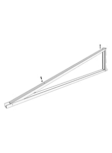 KD Solar adjustable V-frame brackets for landscape mounting-0