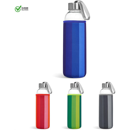 Kooshty Quirky Glass Water Bottle - 500ml-1