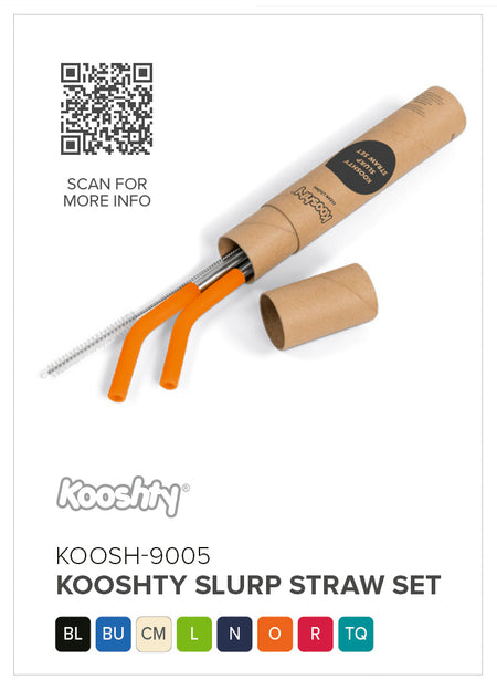 Kooshty Slurp Straw Set-12